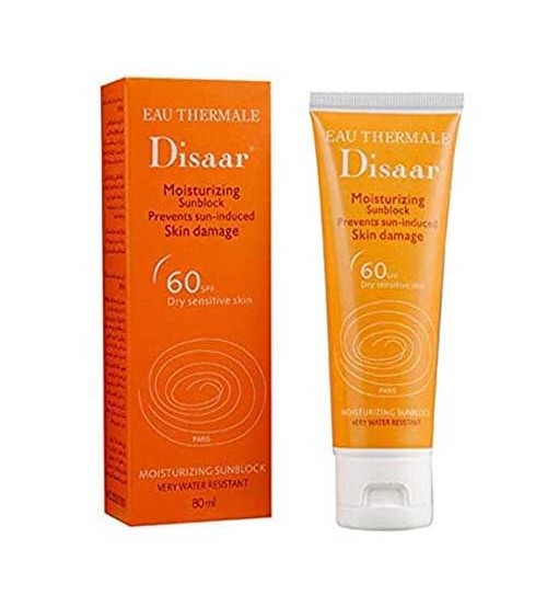 Disaar sunblock SPF60 Milky sunscreen revitalizing moisturizing after-Sun repair whiteningg brightening skin pores oil control